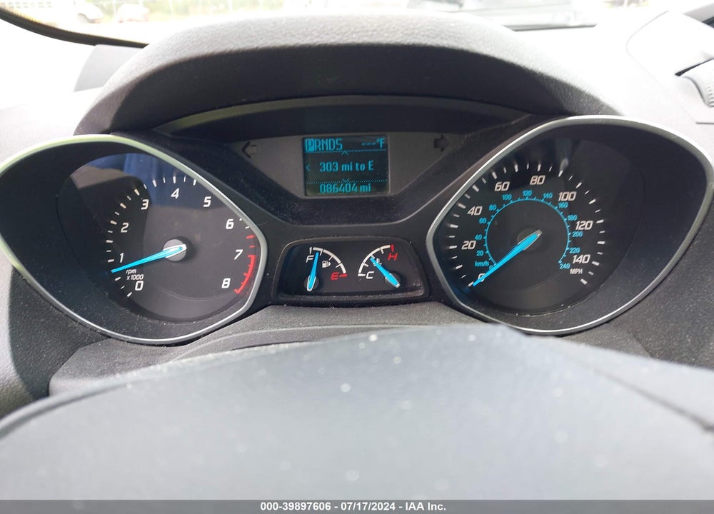 2013 FORD ESCAPE S VIN: 1FMCU0F77DUD50340