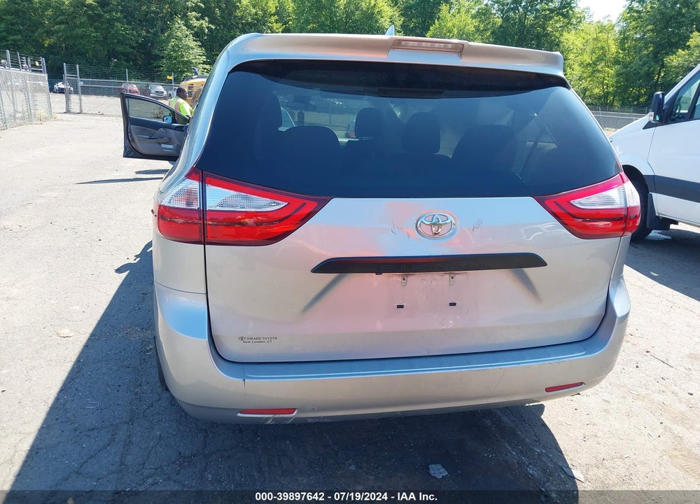 2019 TOYOTA SIENNA L 7 PASSENGER VIN: 5TDZZ3DC4KS003826