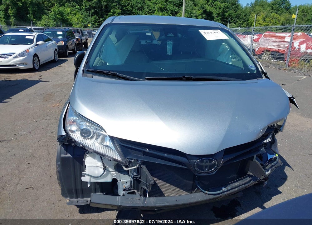 2019 TOYOTA SIENNA L 7 PASSENGER VIN: 5TDZZ3DC4KS003826