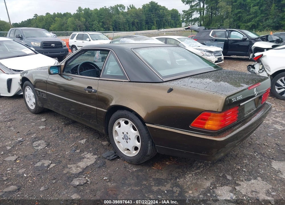 1995 MERCEDES-BENZ SL 500 VIN: WDBFA67E4SF122595