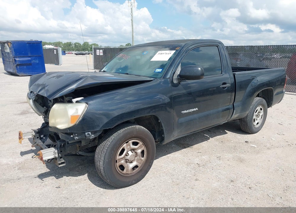 2008 TOYOTA TACOMA VIN: 5TENX22N28Z493567