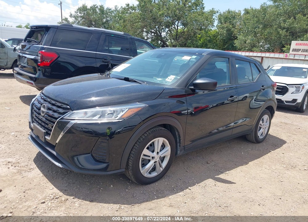 2022 NISSAN KICKS S XTRONIC CVT VIN: 3N1CP5BV6NL501745
