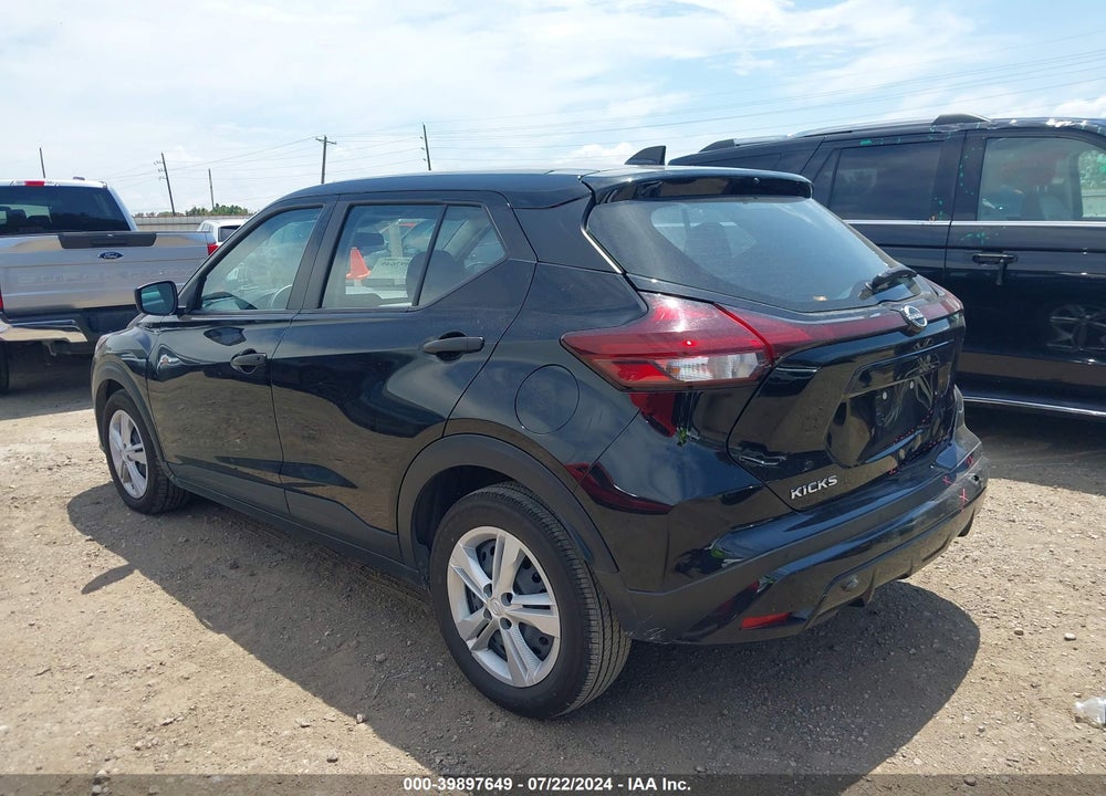 2022 NISSAN KICKS S XTRONIC CVT VIN: 3N1CP5BV6NL501745