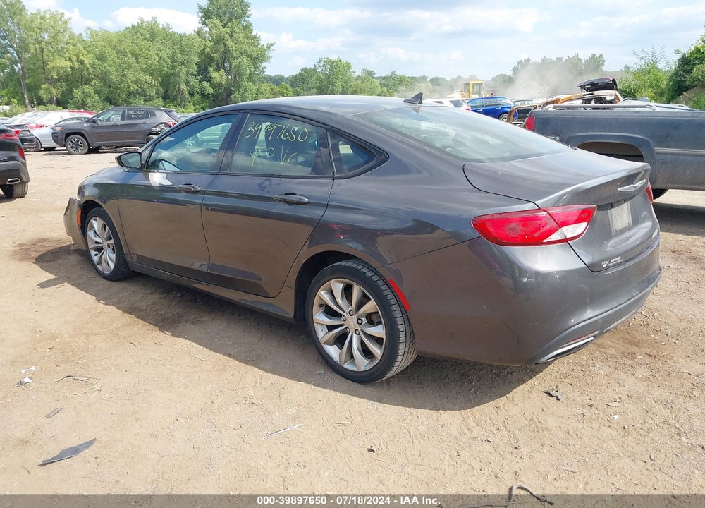2016 CHRYSLER 200 S VIN: 1C3CCCBB1GN178635