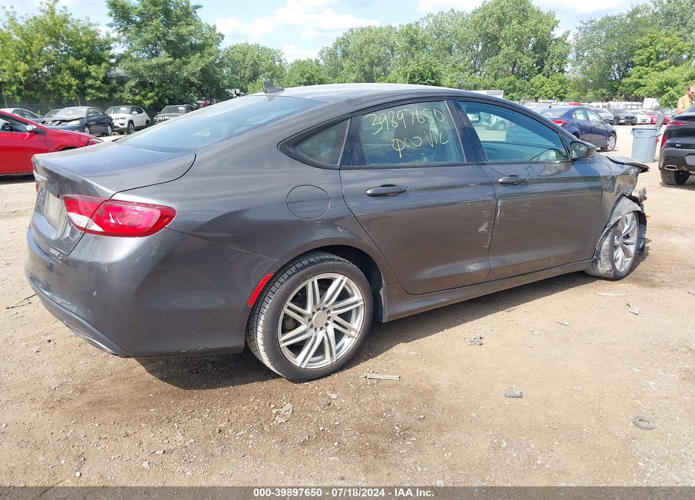 2016 CHRYSLER 200 S VIN: 1C3CCCBB1GN178635