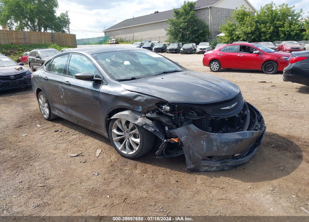 2016 CHRYSLER 200 S VIN: 1C3CCCBB1GN178635