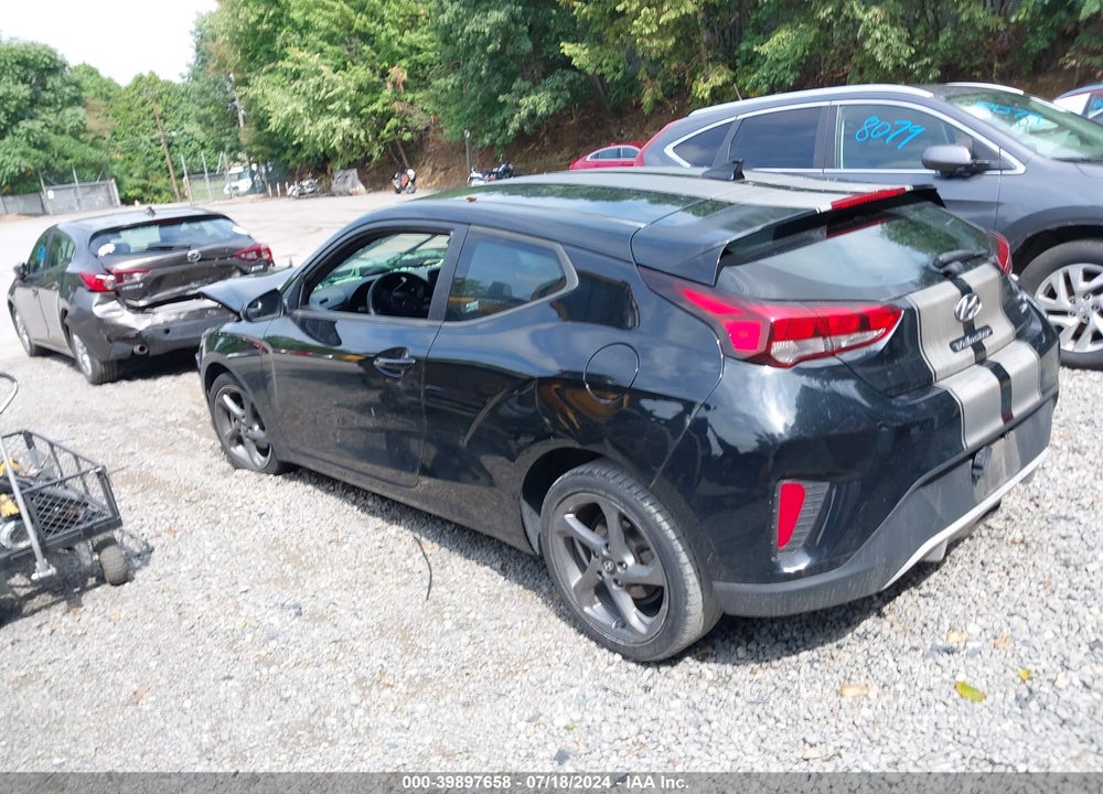 2019 HYUNDAI VELOSTER 2.0 VIN: KMHTG6AF4KU005157