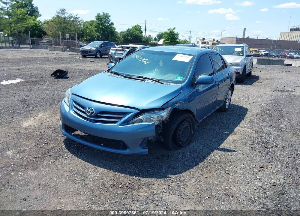 2013 TOYOTA COROLLA LE VIN: 5YFBU4EE1DP114450