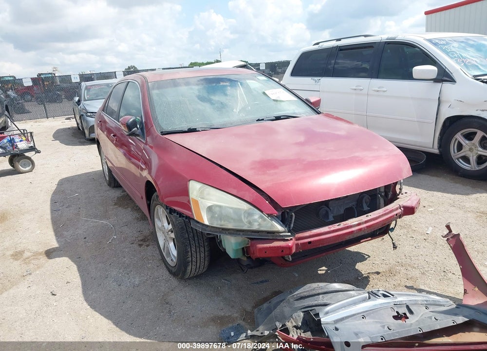 2007 HONDA ACCORD 2.4 EX VIN: 1HGCM56767A051107