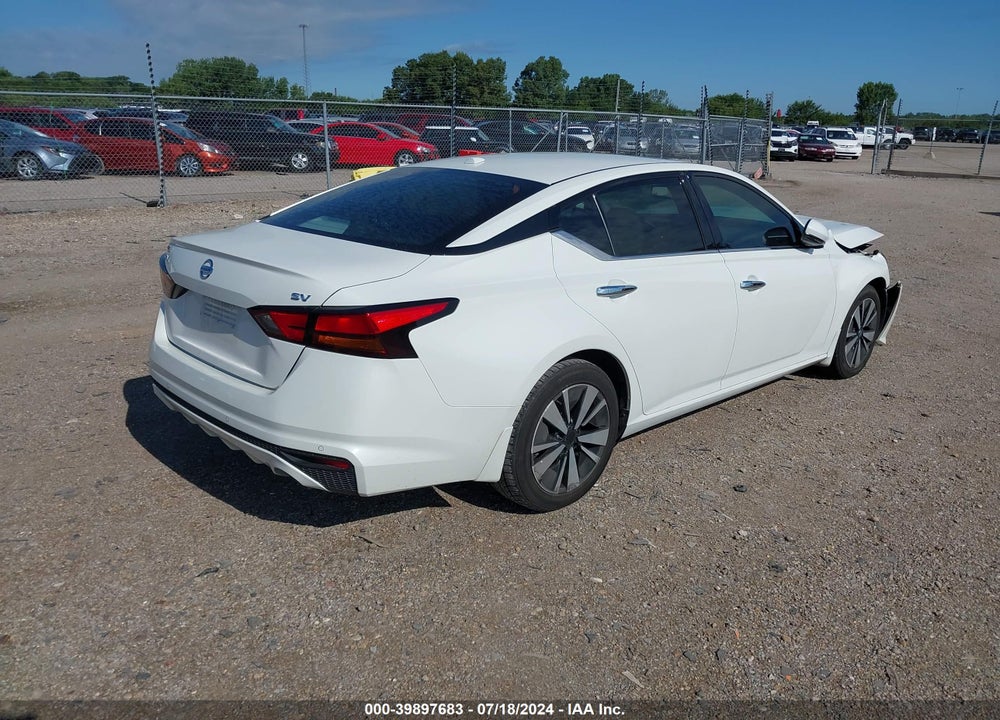 2019 NISSAN ALTIMA 2.5 SV VIN: 1N4BL4DV8KN313922