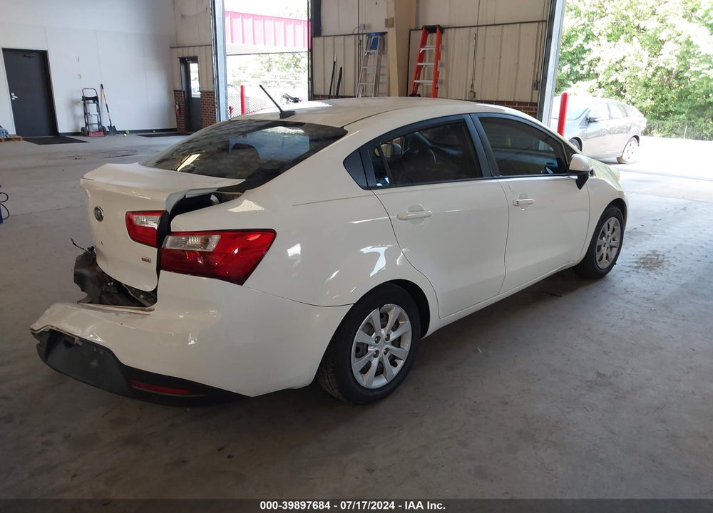 2014 KIA RIO LX VIN: KNADM4A3XE6395294
