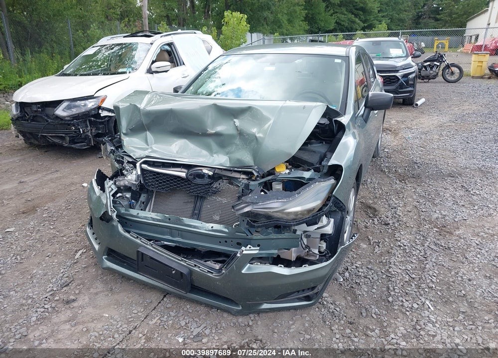 2016 SUBARU IMPREZA 2.0I VIN: JF1GPAA63GH263698