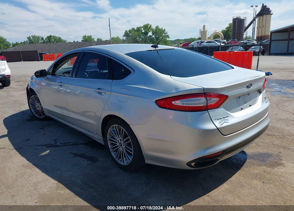 2013 FORD FUSION SE VIN: 3FA6P0H9XDR163579