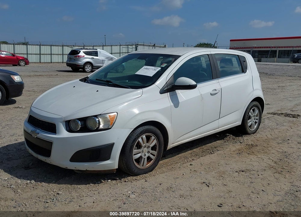 2012 CHEVROLET SONIC 2LT VIN: 1G1JC6SH2C4147623