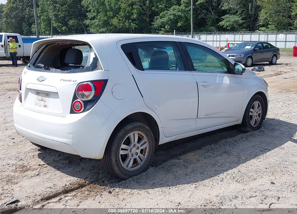 2012 CHEVROLET SONIC 2LT VIN: 1G1JC6SH2C4147623