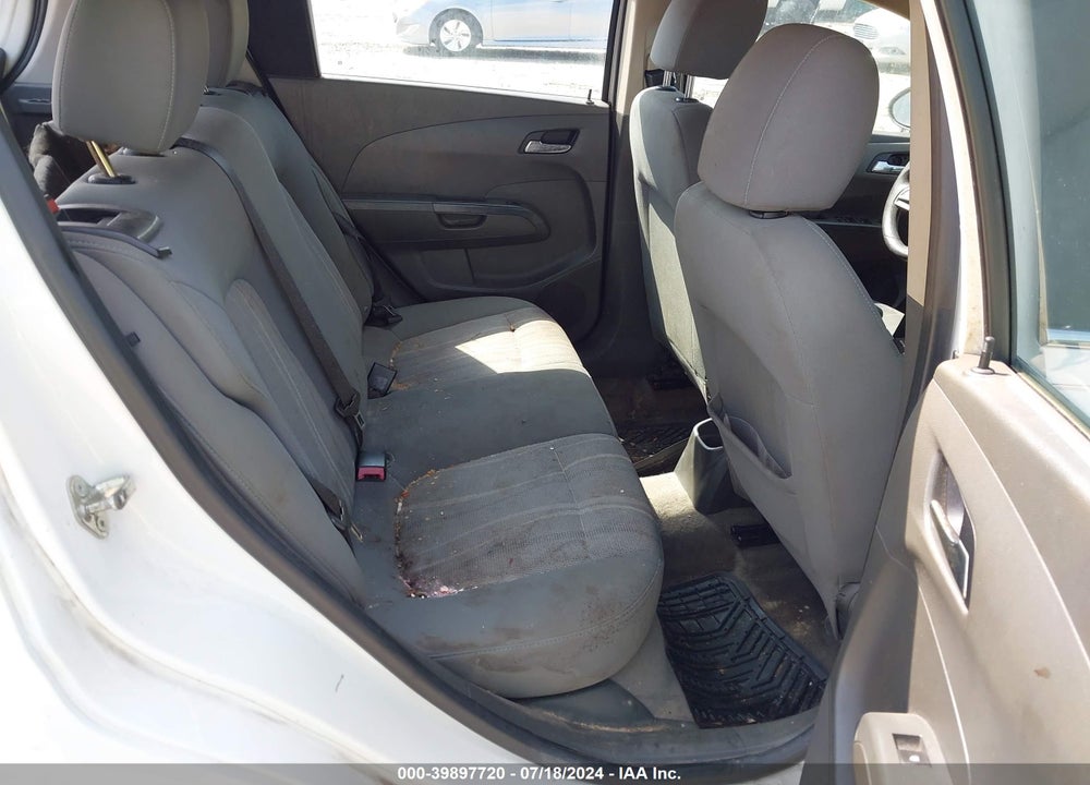 2012 CHEVROLET SONIC 2LT VIN: 1G1JC6SH2C4147623