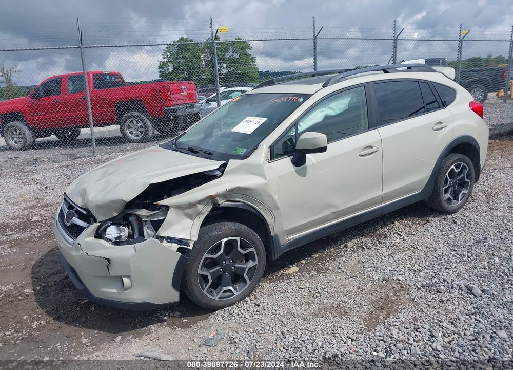 2014 SUBARU XV CROSSTREK 2.0I LIMITED VIN: JF2GPAKC3EH337554