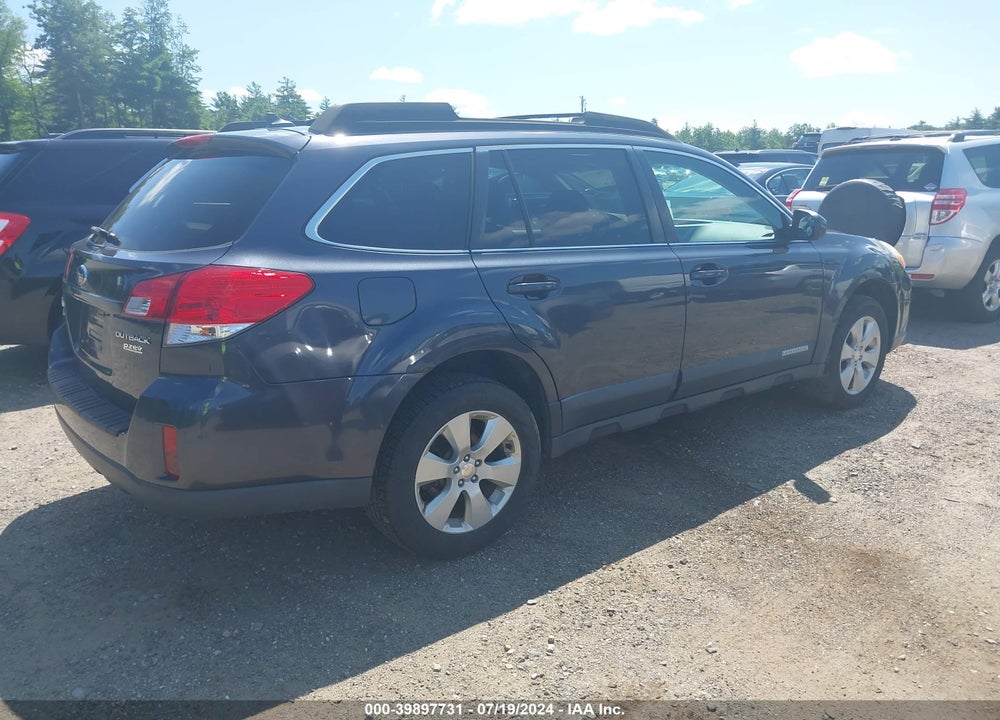 2011 SUBARU OUTBACK 2.5I LIMITED VIN: 4S4BRBKC6B3354264