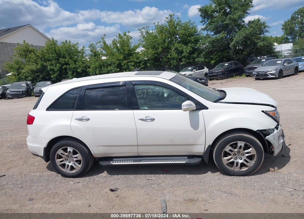 2009 ACURA MDX VIN: 2HNYD282X9H511002