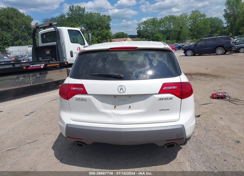 2009 ACURA MDX VIN: 2HNYD282X9H511002