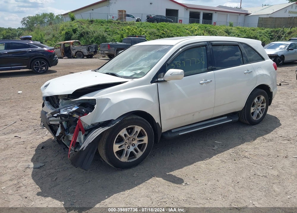 2009 ACURA MDX VIN: 2HNYD282X9H511002