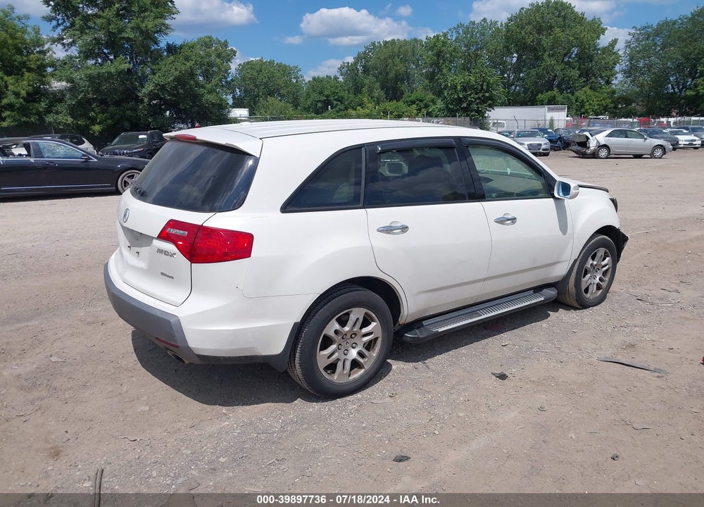 2009 ACURA MDX VIN: 2HNYD282X9H511002