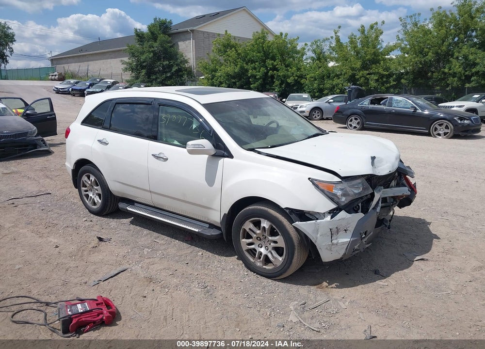 2009 ACURA MDX VIN: 2HNYD282X9H511002