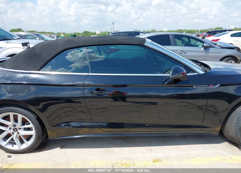 2023 AUDI A5 CABRIOLET PREMIUM 45 TFSI S LINE QUATTRO S TRONIC VIN: WAU3AGF51PN006437