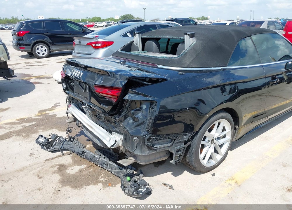 2023 AUDI A5 CABRIOLET PREMIUM 45 TFSI S LINE QUATTRO S TRONIC VIN: WAU3AGF51PN006437