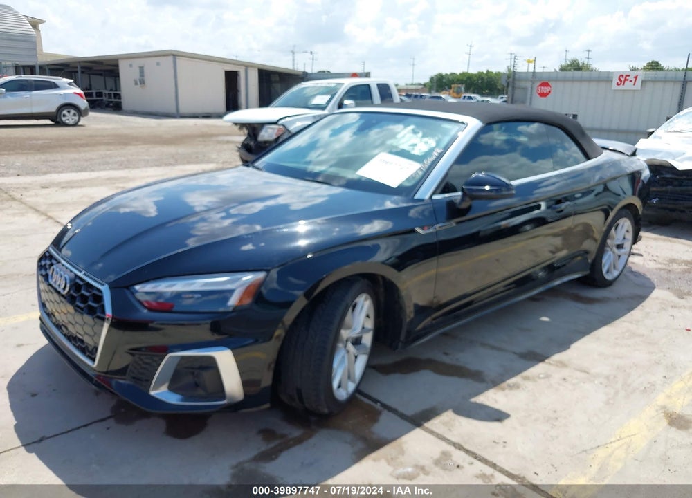 2023 AUDI A5 CABRIOLET PREMIUM 45 TFSI S LINE QUATTRO S TRONIC VIN: WAU3AGF51PN006437