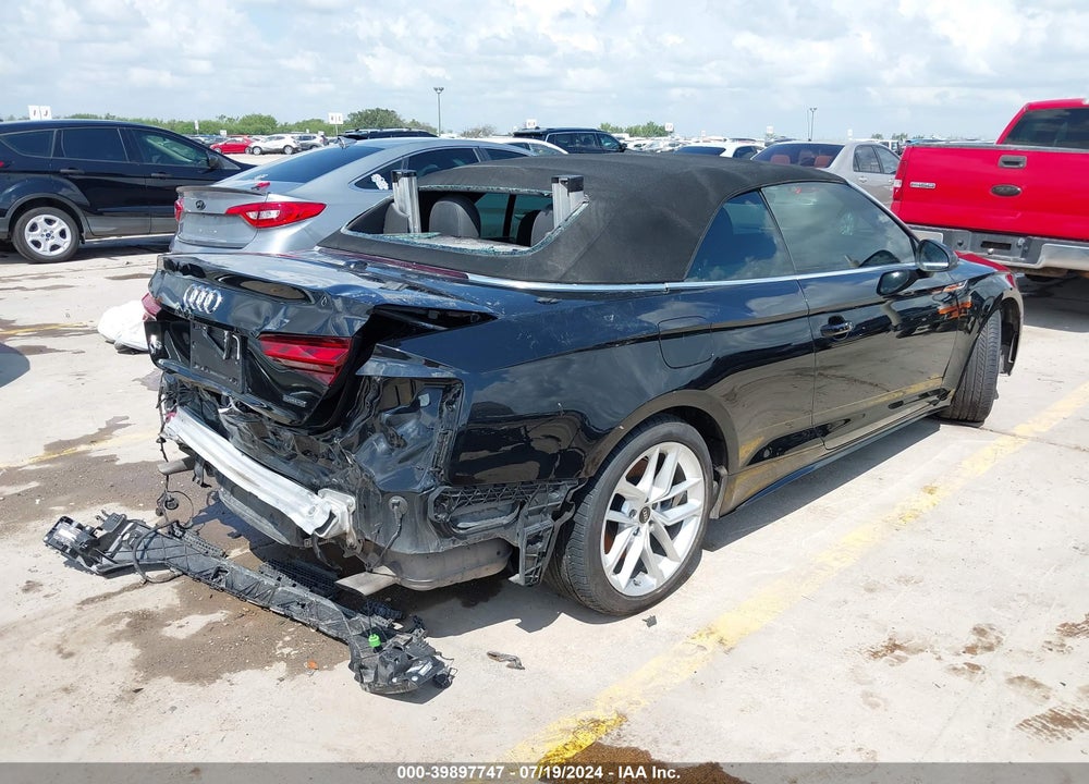 2023 AUDI A5 CABRIOLET PREMIUM 45 TFSI S LINE QUATTRO S TRONIC VIN: WAU3AGF51PN006437