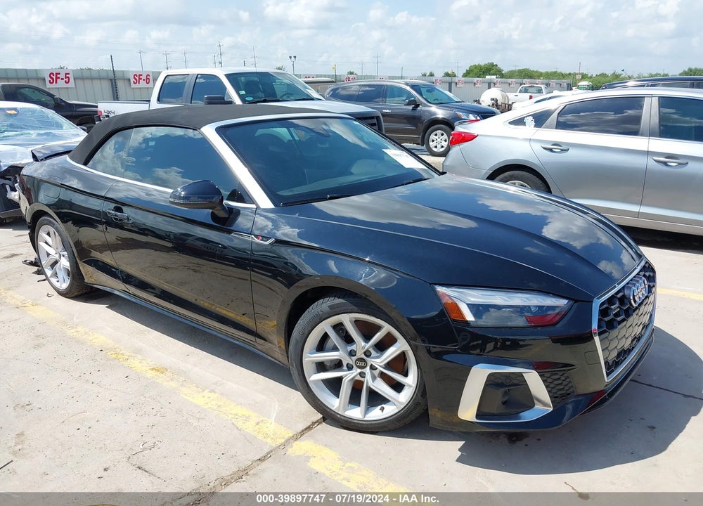 2023 AUDI A5 CABRIOLET PREMIUM 45 TFSI S LINE QUATTRO S TRONIC VIN: WAU3AGF51PN006437