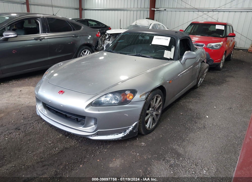 2005 HONDA S2000 VIN: JHMAP21475S003498