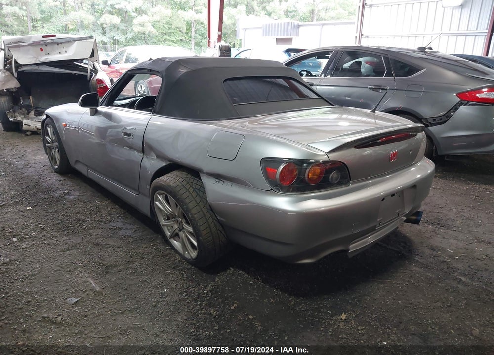 2005 HONDA S2000 VIN: JHMAP21475S003498