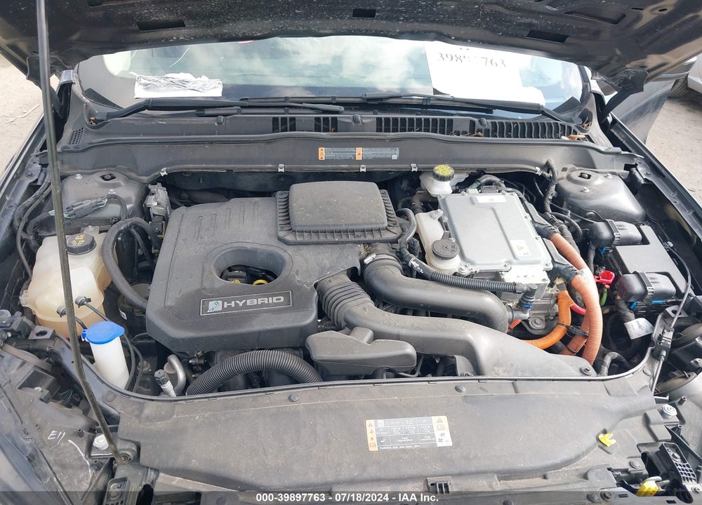 2019 FORD FUSION HYBRID SE VIN: 3FA6P0LU4KR206693