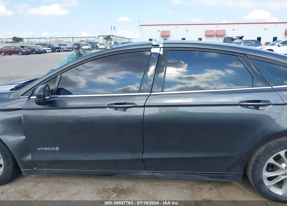 2019 FORD FUSION HYBRID SE VIN: 3FA6P0LU4KR206693
