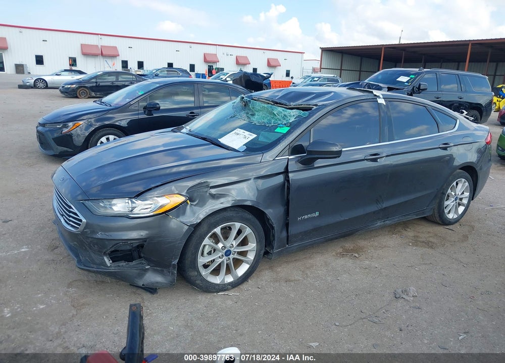 2019 FORD FUSION HYBRID SE VIN: 3FA6P0LU4KR206693