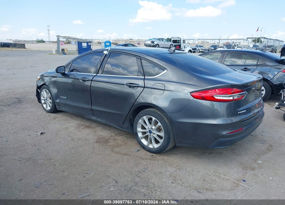 2019 FORD FUSION HYBRID SE VIN: 3FA6P0LU4KR206693