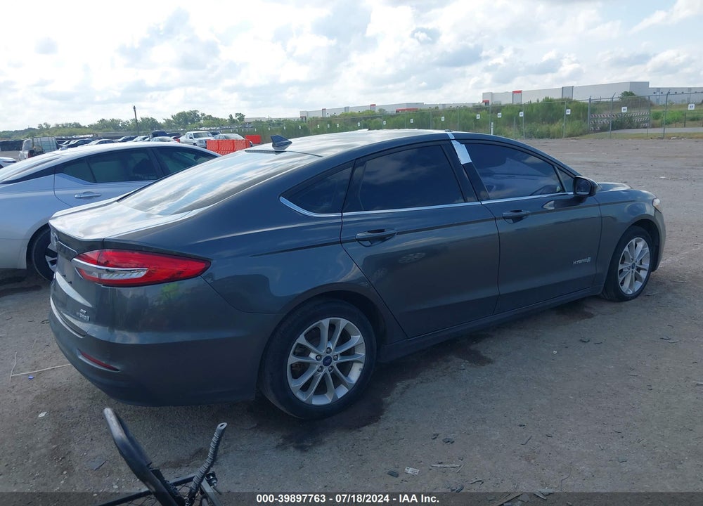 2019 FORD FUSION HYBRID SE VIN: 3FA6P0LU4KR206693