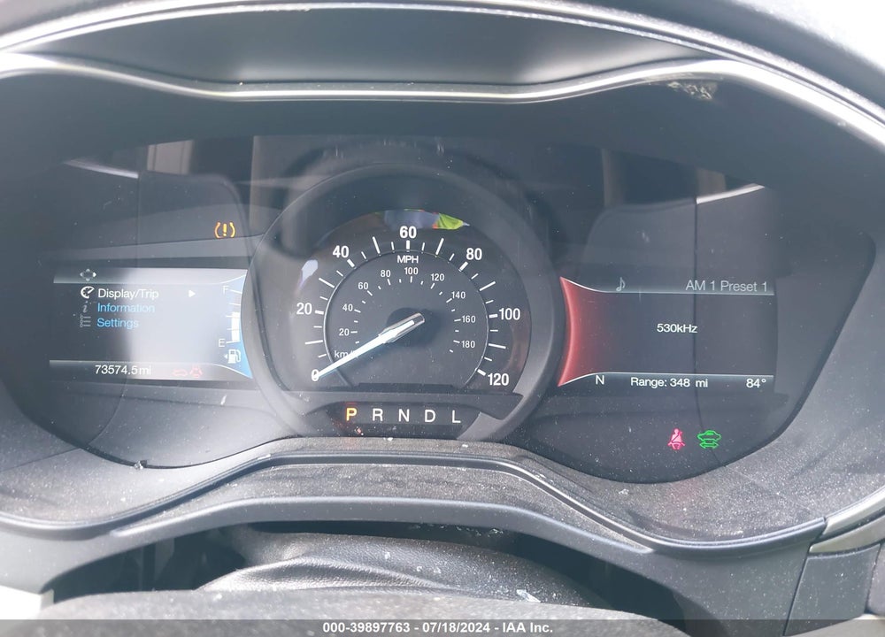 2019 FORD FUSION HYBRID SE VIN: 3FA6P0LU4KR206693