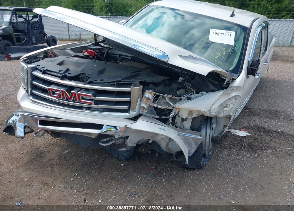 2013 GMC SIERRA 1500 SLT VIN: 3GTP2WE77DG185571