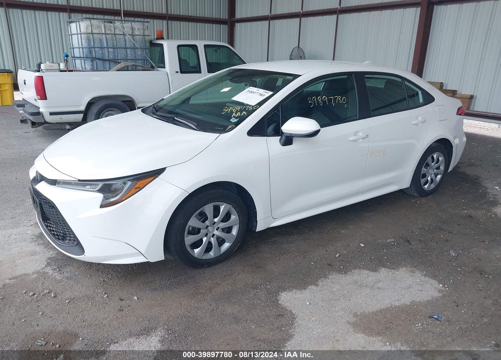 2022 TOYOTA COROLLA LE VIN: 5YFEPMAE3NP273448