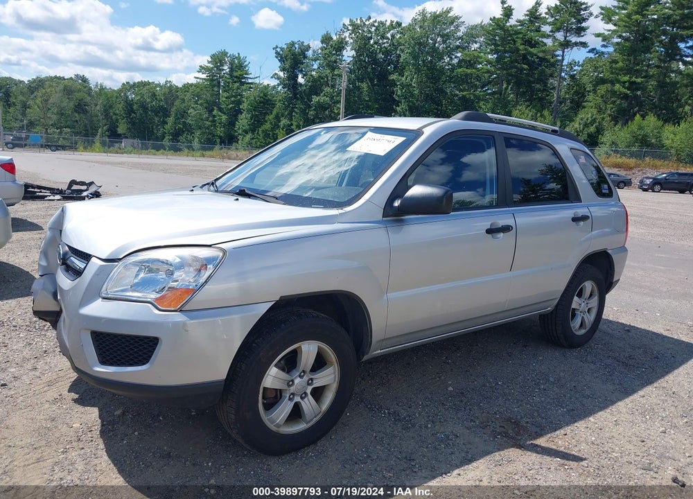 2010 KIA SPORTAGE LX VIN: KNDKG3A4XA7725623