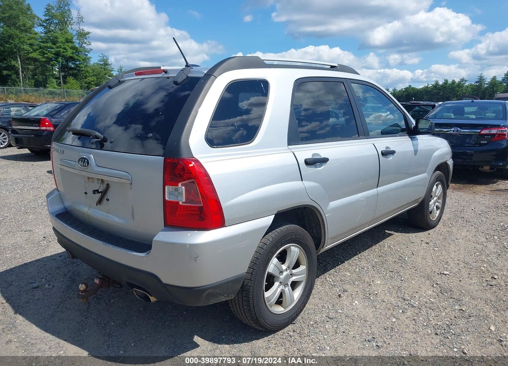2010 KIA SPORTAGE LX VIN: KNDKG3A4XA7725623