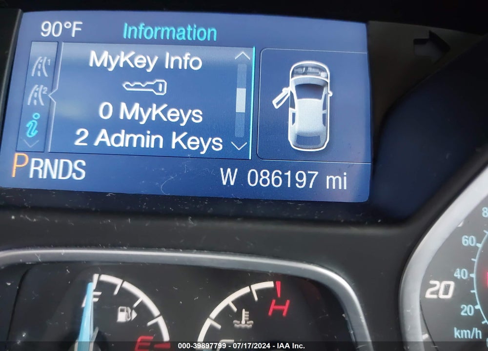2014 FORD FOCUS SE VIN: 1FADP3K29EL258977
