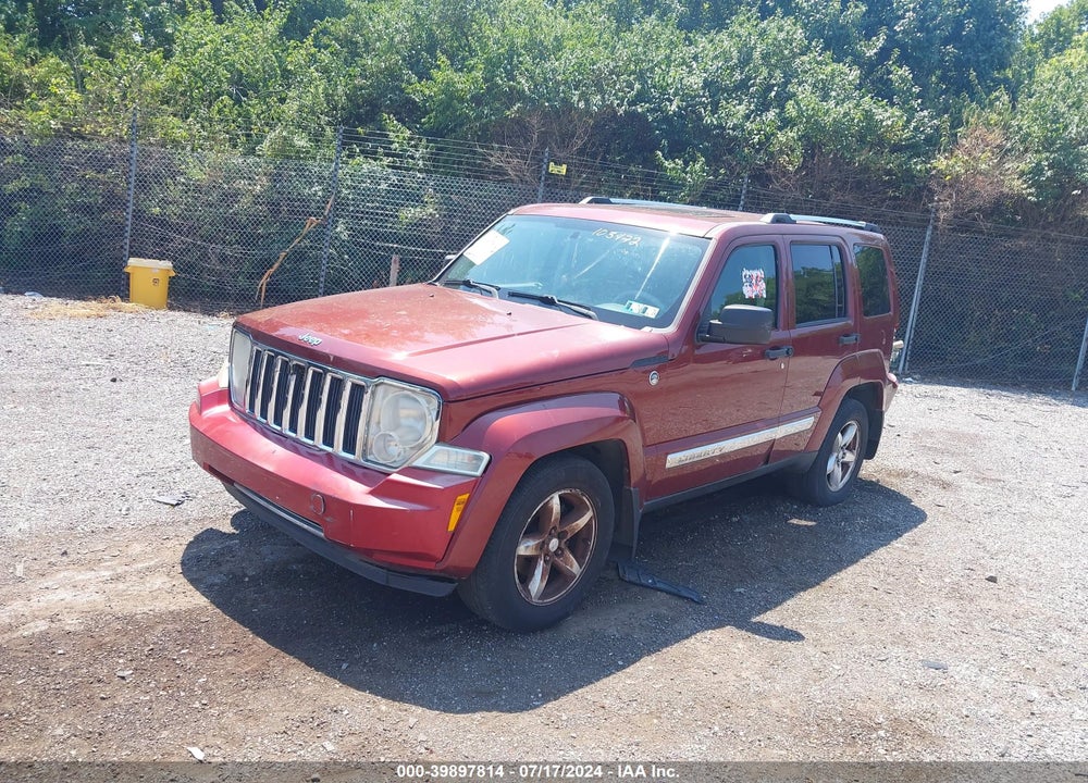 2008 JEEP LIBERTY VIN: 1J8GN58K08W103472
