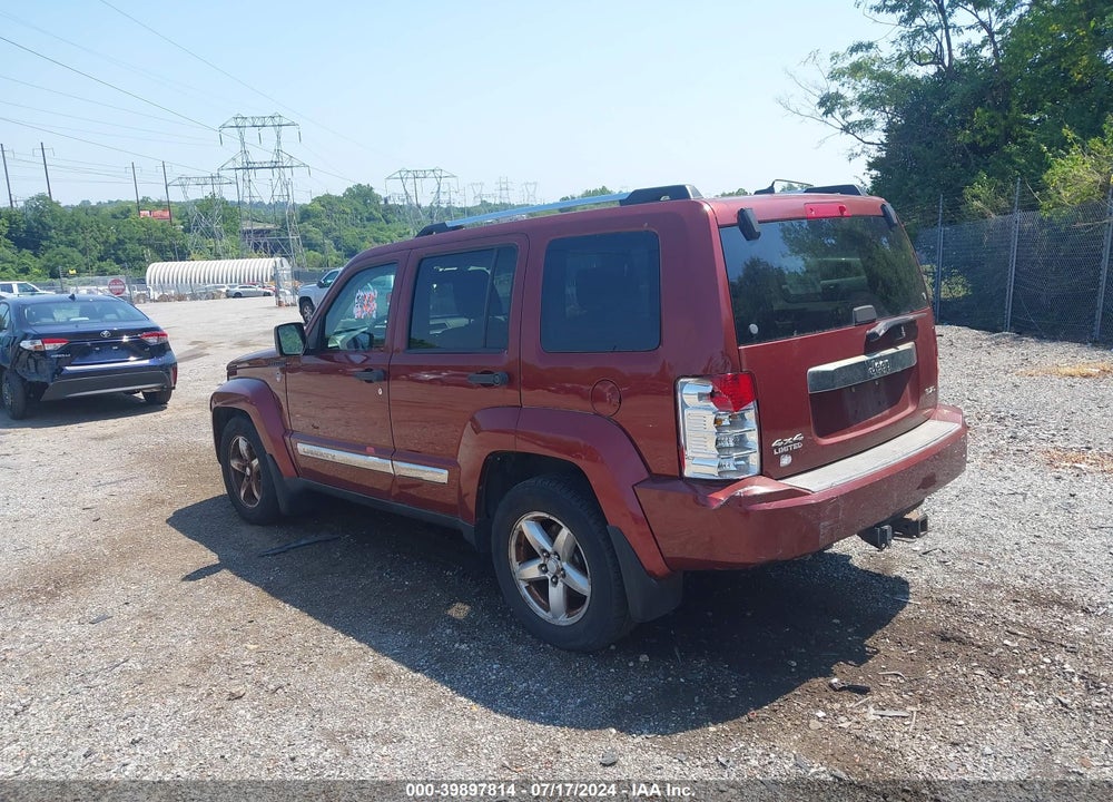 2008 JEEP LIBERTY VIN: 1J8GN58K08W103472