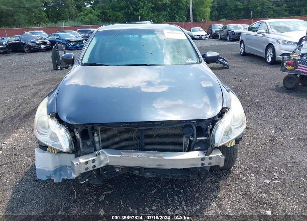 2012 INFINITI G37X VIN: JN1CV6AR0CM977153