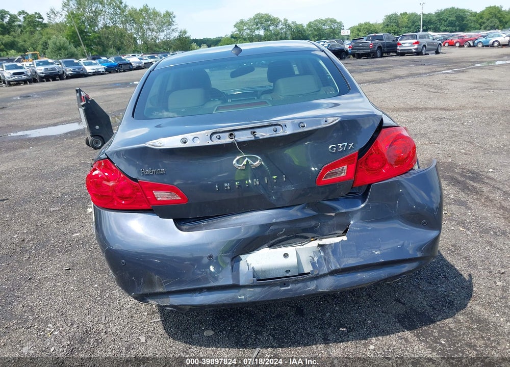 2012 INFINITI G37X VIN: JN1CV6AR0CM977153