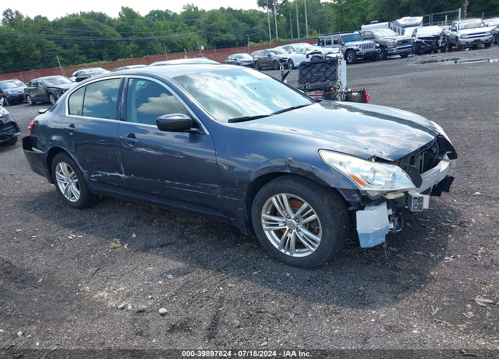 2012 INFINITI G37X VIN: JN1CV6AR0CM977153